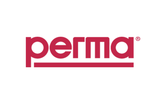 Ein schlichtes Logo mit einem horizontalen roten Streifen auf weißem Hintergrund.