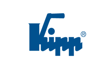 Das Bild zeigt das Kipp-Logo in blauer Schrift auf weißem Hintergrund.