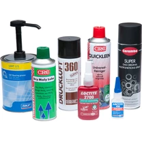 Abbildung verschiedener Chemische Produkte