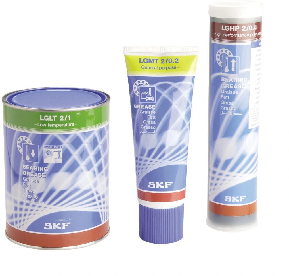 Abbildung verschiedener Schmiermittel