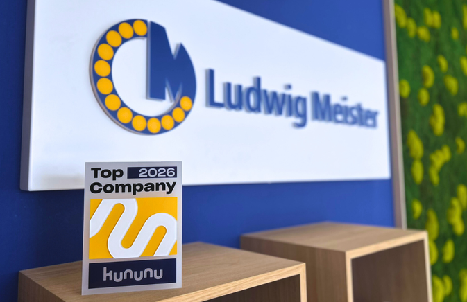 Ludwig Meister zum fünften Mal in Folge als kununu Top Company ausgezeichnet