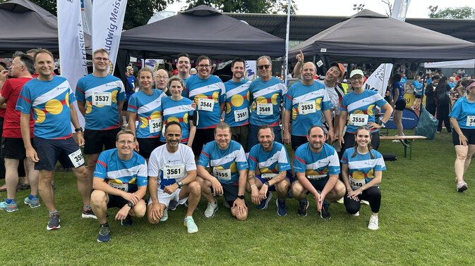 Ludwig Meister beim 11. VRun Dachau